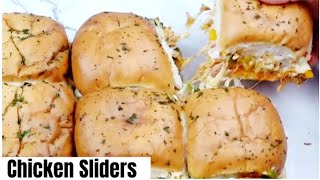 Chicken Slider Recipe/ Evening snacks recipe.