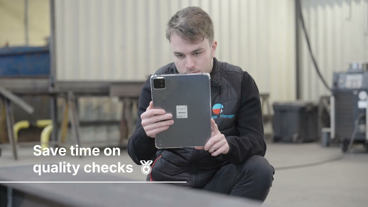 Quality Control via Augmented Reality - Steel Manager ✅ MES-ERP software