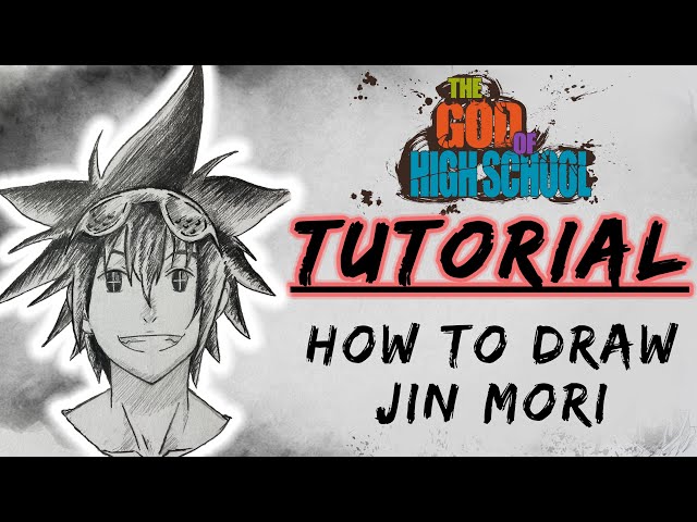 How to Draw Jin Mori, Step By Step