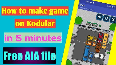 How to make game on kodular || Game AIA file free for kodular || AiA file for kodular