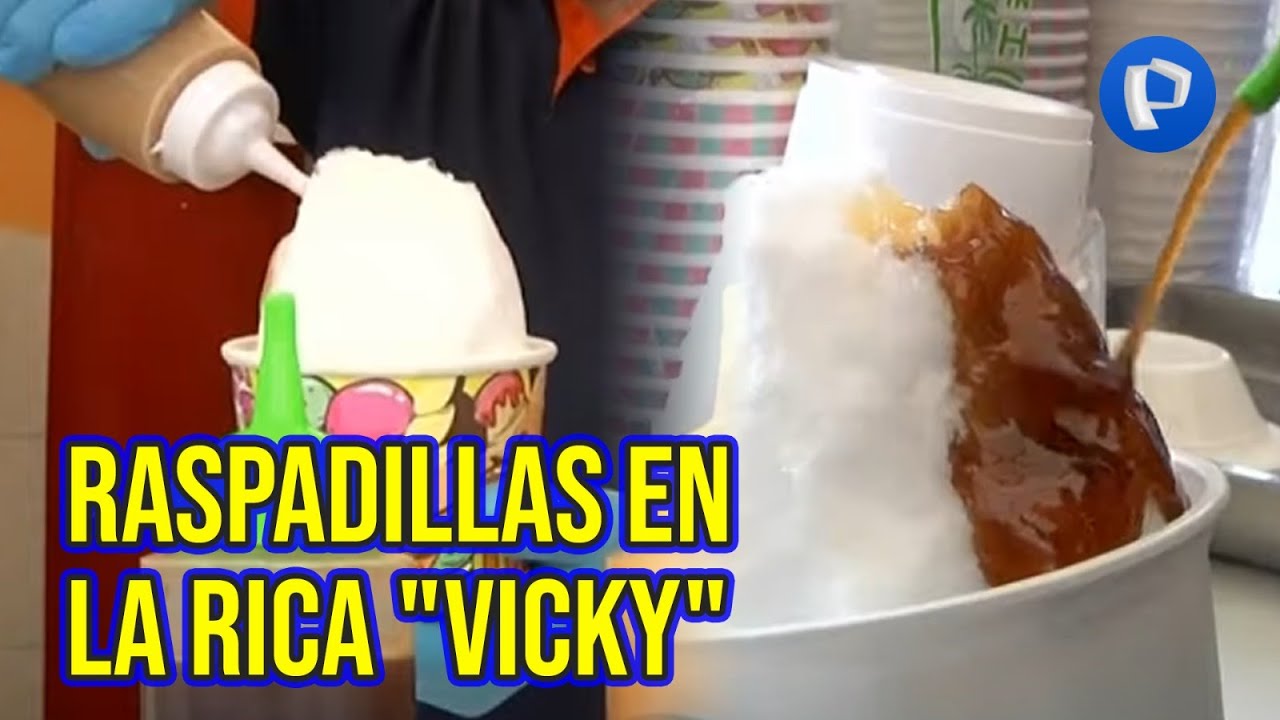 Delicias heladas: descubre la variedad de raspadillas en el corazón de La Victoria