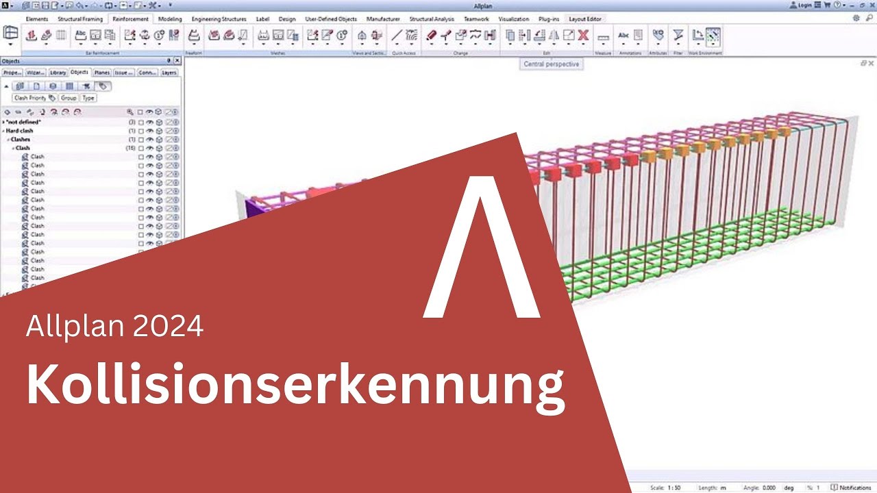 Allplan 2024 Features: Kollisionserkennung - YouTube