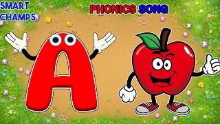 Learn the Alphabet with Phonics Sounds | Educational Song for Kindergarten |Smart Champs
