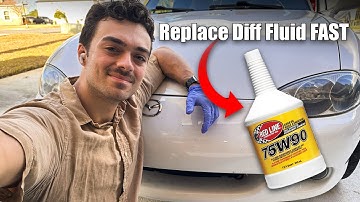 Replace Mazda Miata Differential Fluid FAST