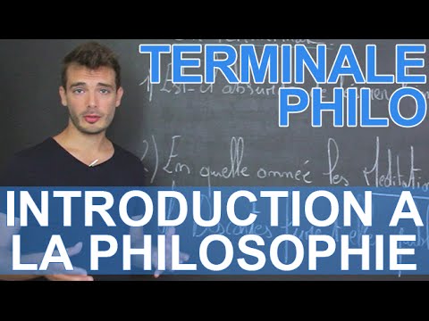 Quphilosophie cours terminale