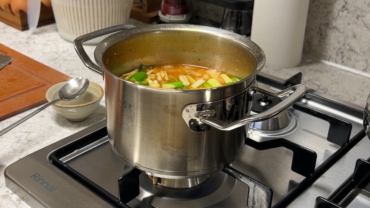 바다의 집밥일기 #14 | 얼큰하고 시원한 집밥 기록 | 경상도식 소고기뭇국