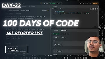 Day 22: LeetCode 143.Reorder List| 100-Day Challenge