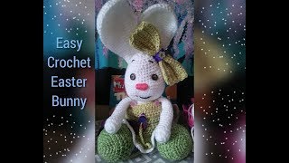 HOW TO EASTER BUNNY/ PART 4 CONTINUED/DRESS/AMIGURUMI