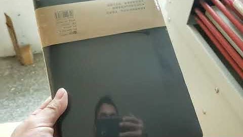 Note book shrink wrap with pof film, auto sealer and shrink tunnel.