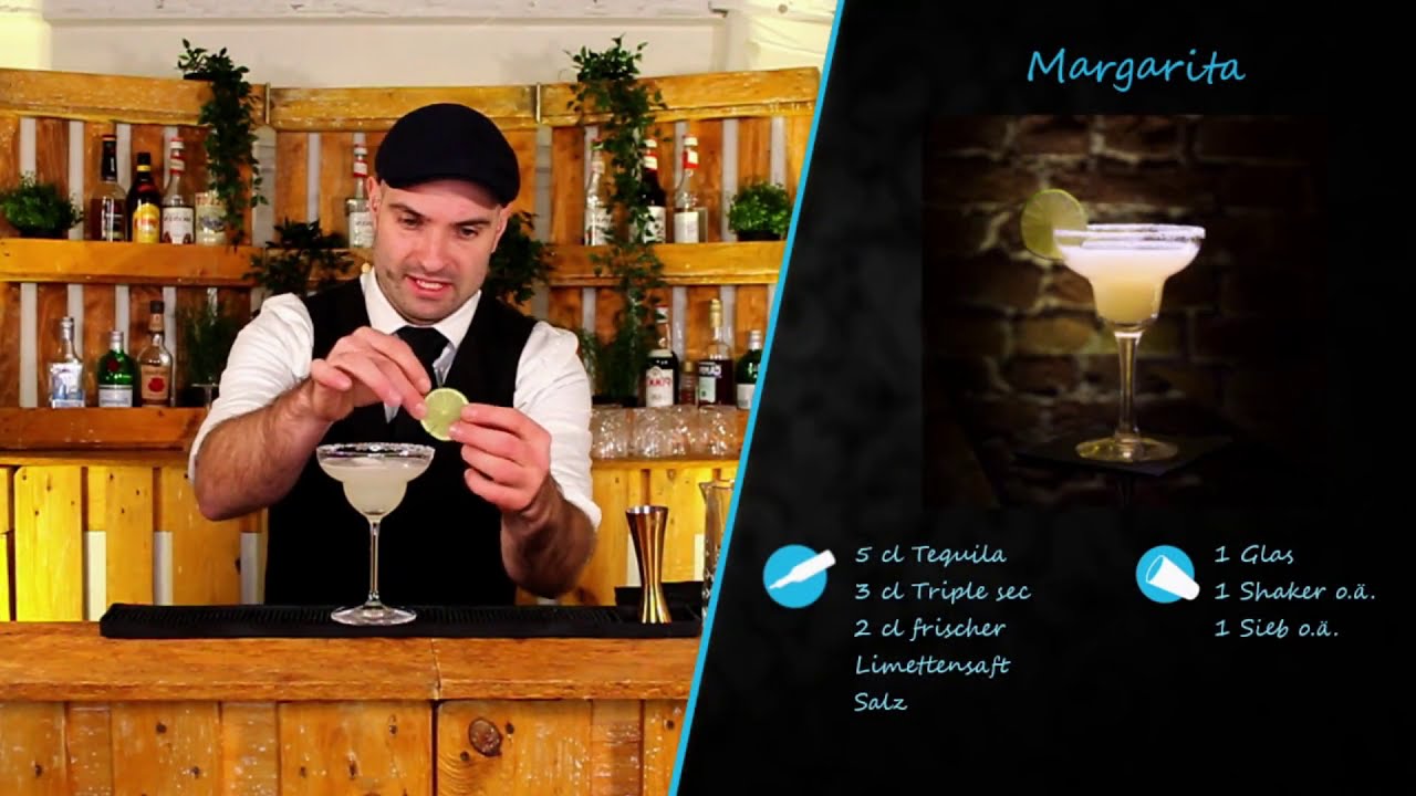 Margarita Cocktail selber machen (RezeptZutaten & Zubereitung) für Anfänger YouTube