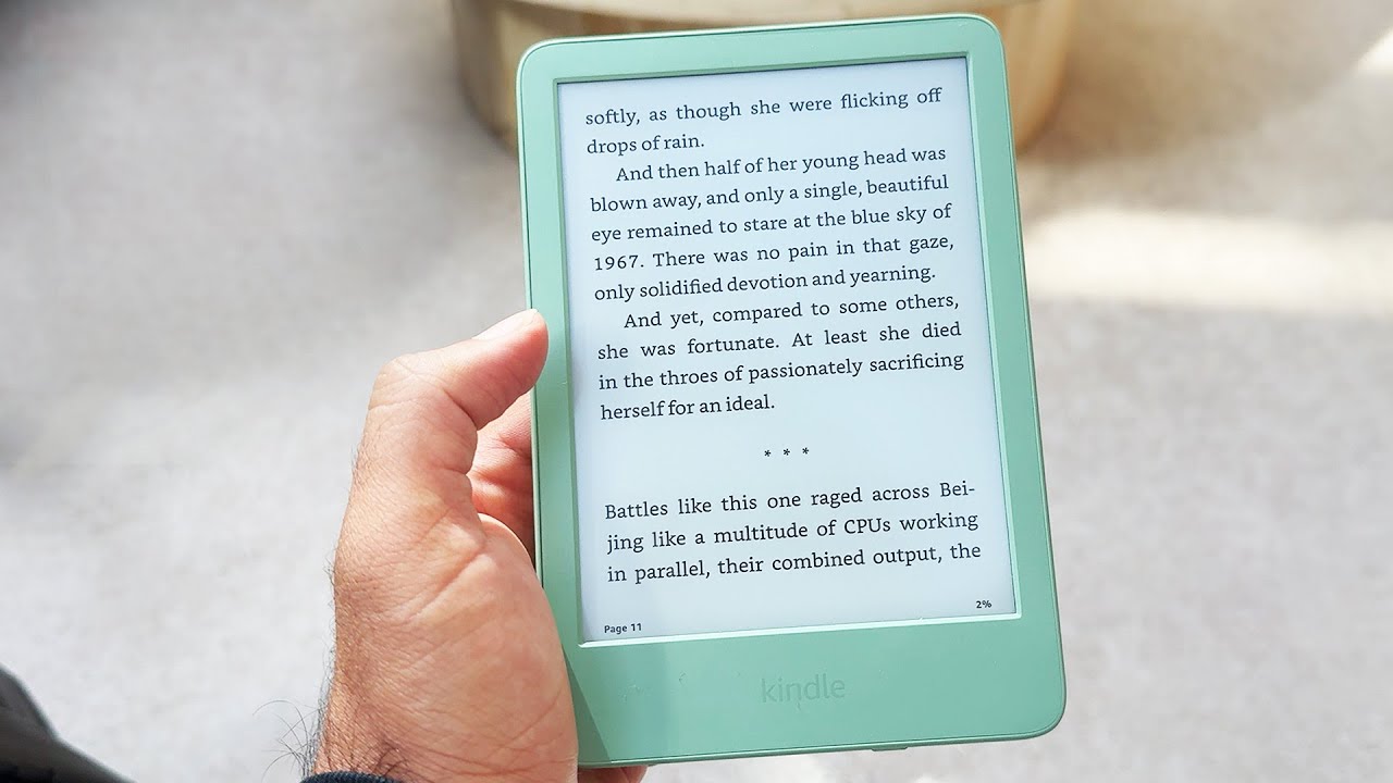 Kindle マッチャ Amazon Kindle 2024 (11th gen) 16GB Matcha Green Without Ads