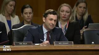 WATCH: Sen. Ossoff questions Clayton in national intelligence confirmation hearing screenshot 5