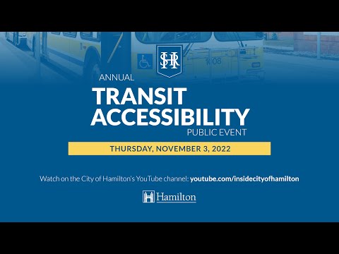 Annual Transit Accessibility Public Meeting