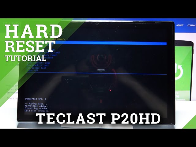 How to Bypass Screen Lock in TECLAST P20HD – Hard Reset using Recovery Mode class=