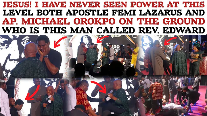 “JESUS! I HAVE NEVER SEEN POWER AT THIS LEVEL BOTH AP. FEMI LAZARUS AND MICHAEL OROKPO ON THE GROUND