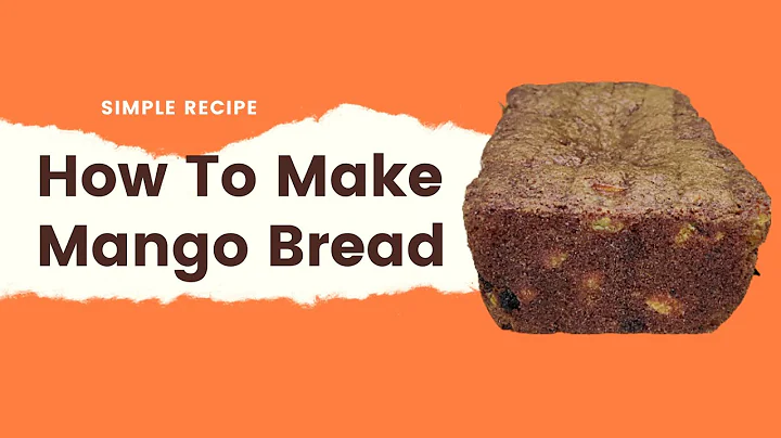 How To Make Mango Bread 🥭🍞 | Ripe mangoes from Hawaii are best