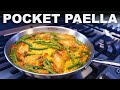 Weeknight 'fun size' paella | streamlined Valencian-style, with green beans and chicken wings
