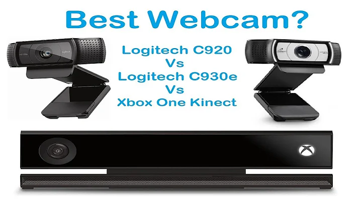 Best 1080p Webcam Shootout? Logitech C920 C930e Xbox One Kinect