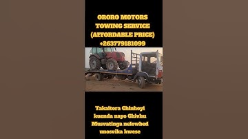 ORORO MOTORS TOWING SERVICE, AFFORDABLE PRICES