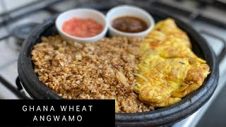 Ghanaian Wheat Angwa Mo Recipe Wheat Pilaf Braised Wheat Masofs Kitchen