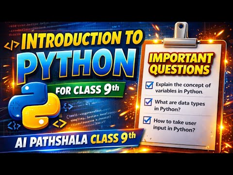 Most important questions of PYTHON Class 9th NCERT MIQs
