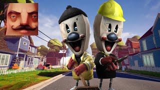 Hello Neighbor - New Neighbor Ice Scream 4 Big Mini Rod Janitor Act 2 Random Gameplay Walkthrough