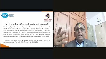 Webinar on “Audit Sampling - SA 530” - 04112025