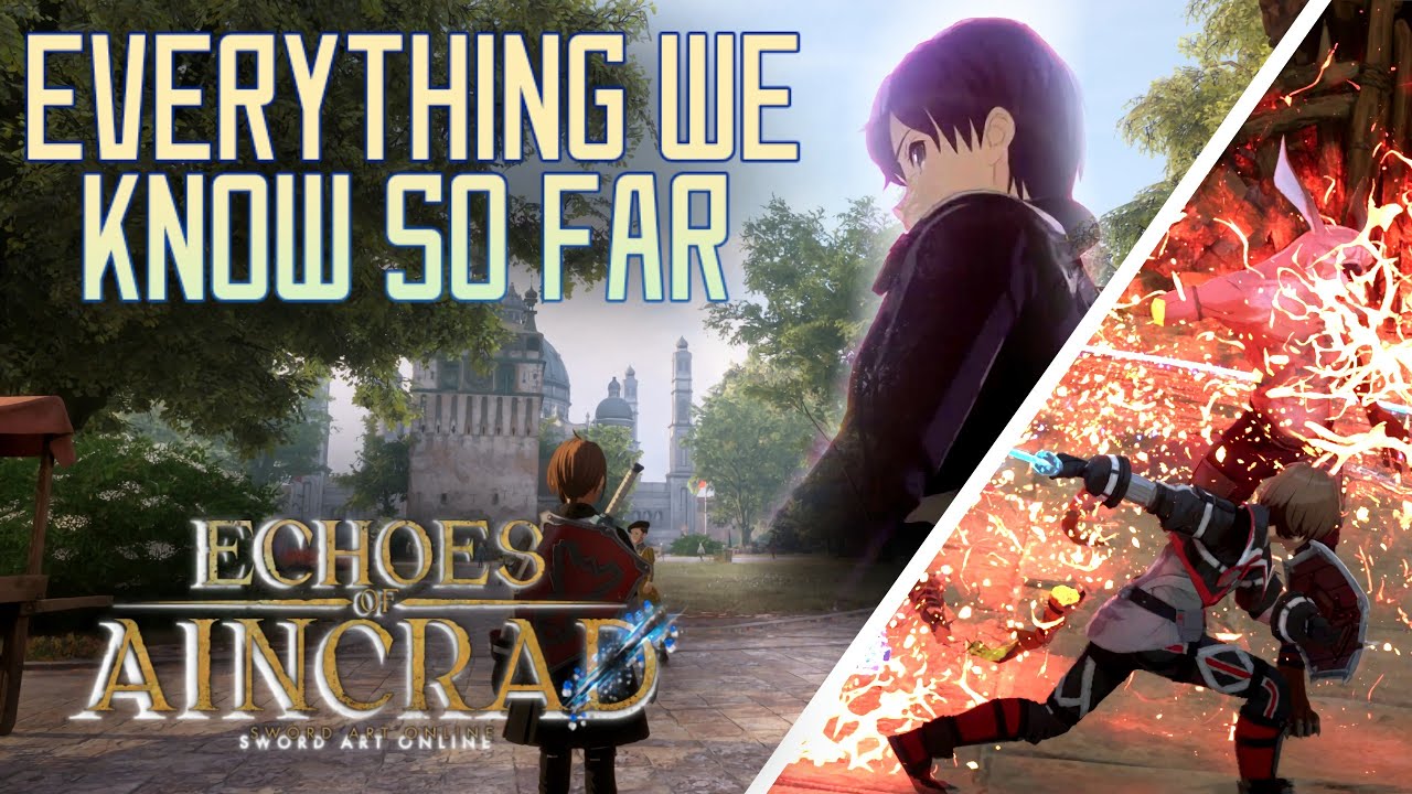 EVERYTHING WE KNOW SO FAR ABOUT SWORD ART ONLINE ECHOES OF AINCRAD