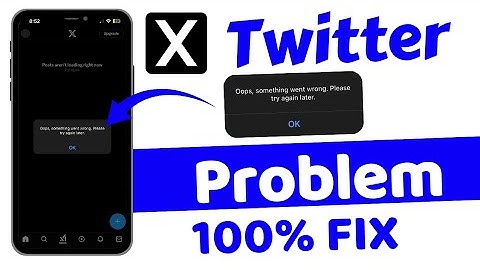 X App Twitter Something Went To Wrong Problem Solutions || X App Server Problem Solution Fixed 2025