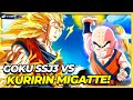 GOKU SSJ3 VS KURIRIN COM INSTINTO SUPERIOR - QUEM VENCERIA?