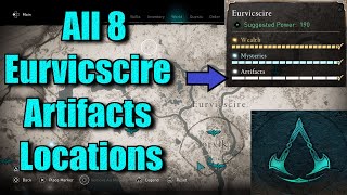 Assassin's Creed Valhalla All Eurvicscire Artifacts Locations guide