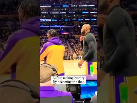 LeBron treats Bronny