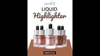 ICONIC Liquid Highlighter Drops – Ultimate Radiant Glow