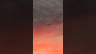 Aer Lingus A321-253NX(LR) on Approach to IAD at Sunset
