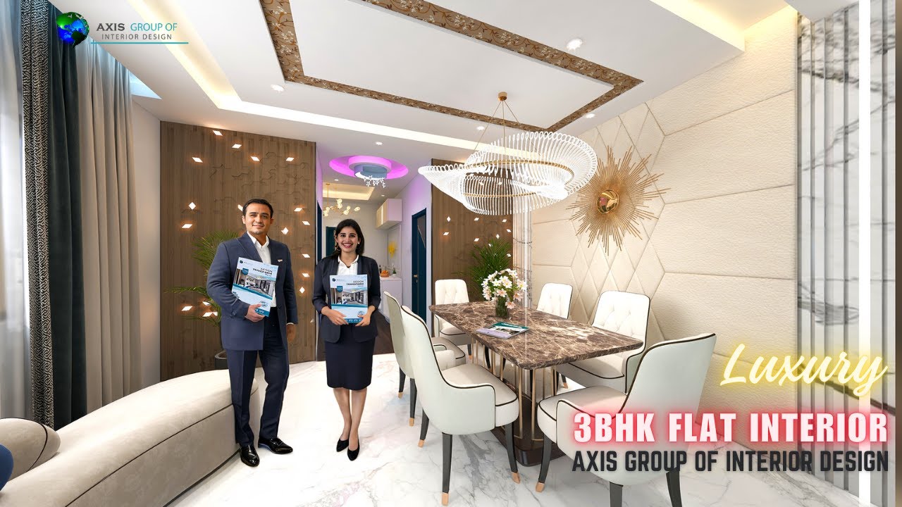 3BHK Flat Interior Design in New Town Kolkata – Masterpiece Revealed!