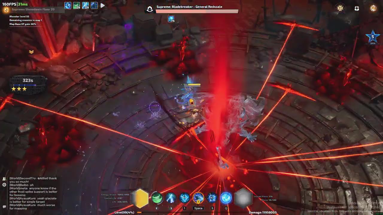 Torchlight Infinite SS9 - Selena Howling Gale Wilt SS20 3*