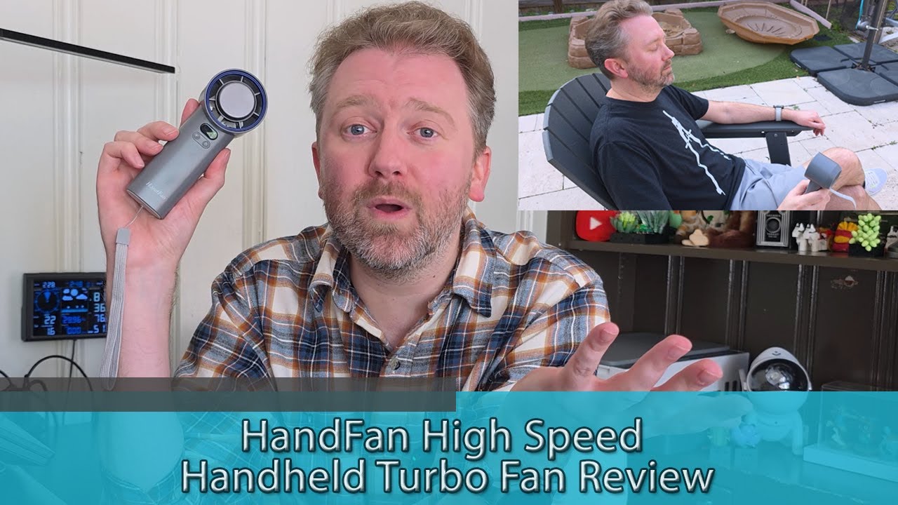 🚀 HandFan High-Speed Turbo Fan Review | The Best Handheld Fan for Summer? 💨