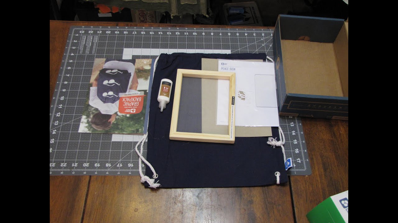 KiwiCo Screen Printing Box YouTube