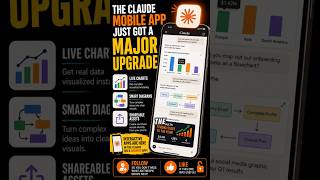 Claude's Mobile App Just Got Interactive — Live Charts Right in Your Chat #claudeai #claudeaiunlock