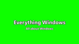 Cancelled Everything Windows Simple Outro (2022)