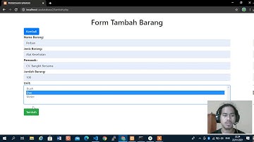 Simulasi Penggunaan Aplikasi CRUD PHP dengan Database MongoDB