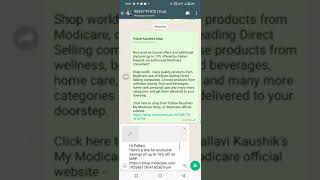 Modicare My Shop how to make product Specific link  #skincare #essentialnutrient #haircare screenshot 3