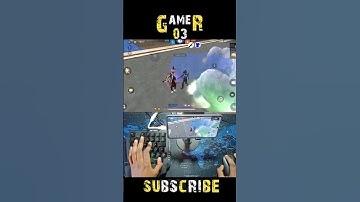 Mastering Free Fire: Keyboard and Mouse Gameplay with Handcam #freefire #gaming #viralvideo #shorts