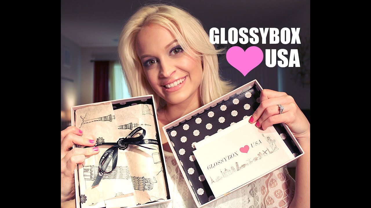 GLOSSYBOX IS HERE! What's Inside the First US GlossyBox?!