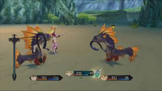 Tales of Xillia VFX - Milla Shimmer spin