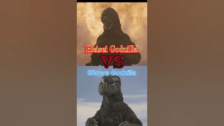 Heisei Godzilla vs Showa Godzilla #shorts #godzilla #heiseigodzilla #vsedit #fypシ゚viral