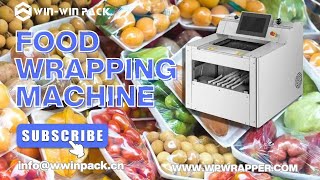 WIN WIN PACK Kiwi Food Wrapping Machine | 15 Packs/Min | Easy to Operate &amp; Perfect for Supermarkets