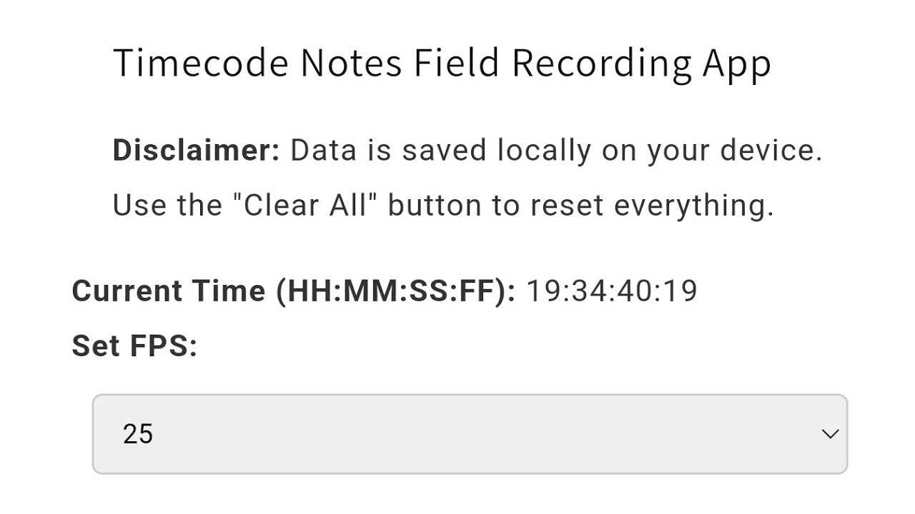 New Field Sound Report App Is Live - YouTube