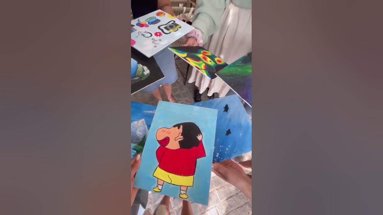 The Palette Art Cafe Dhan Mill, Delhi Art Experience Painting