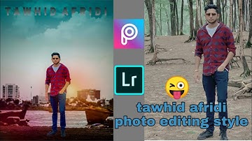 tawhid afridi photo editing style vlog 67 in picsart tutorial